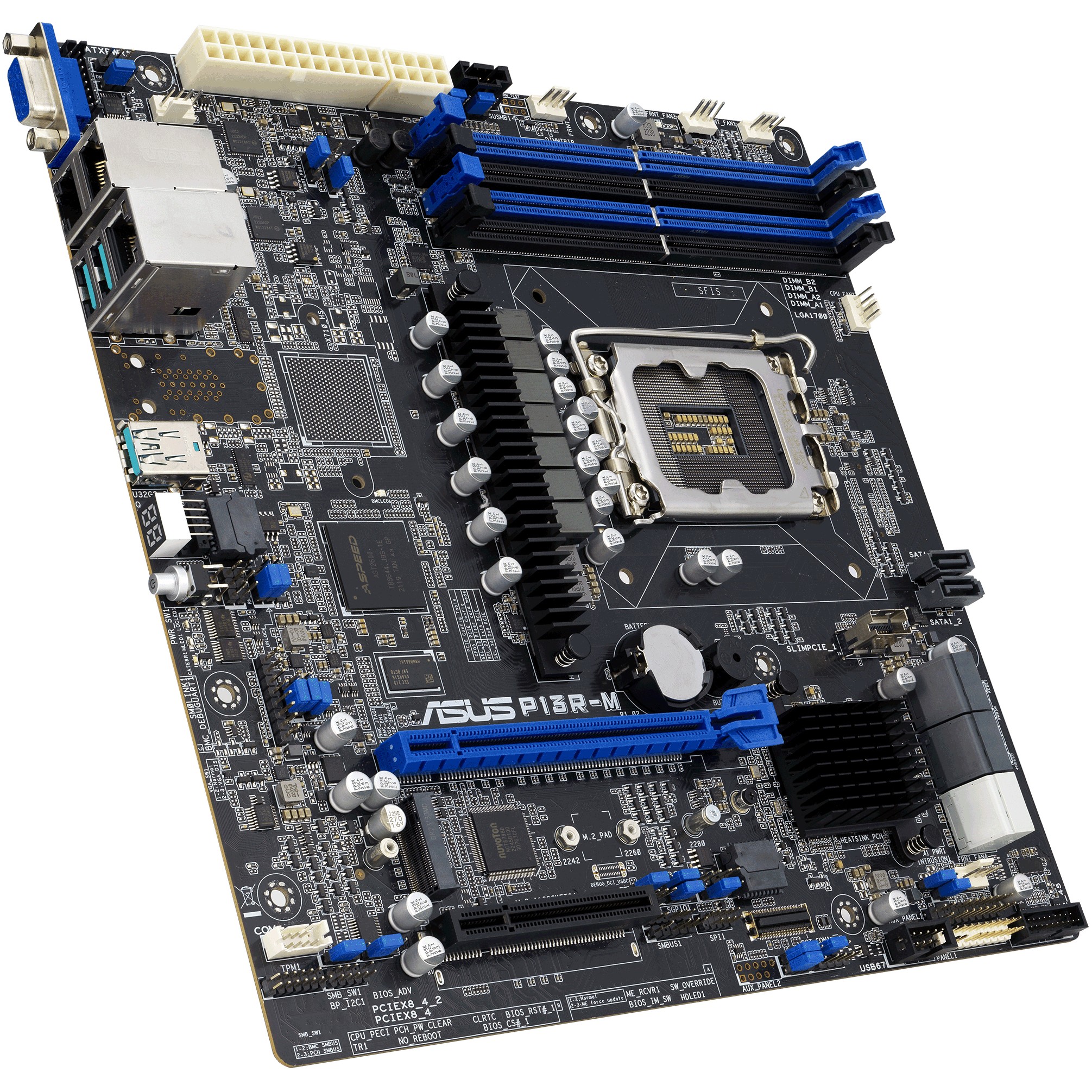 Mainboard ASUS P13R-M micro ATX Socket LGA1700 Intel C262-1