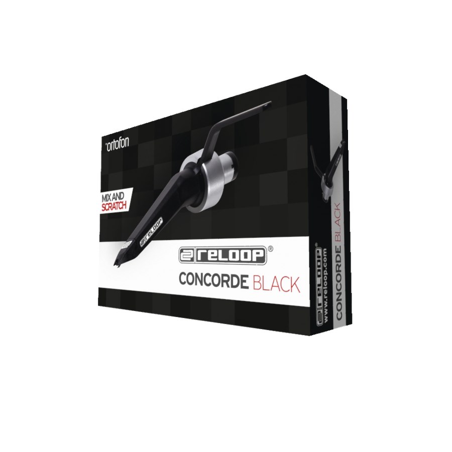 Zvučnica za gramofon RELOOP Concorde Black (sferična igla, by Ortofon)-2
