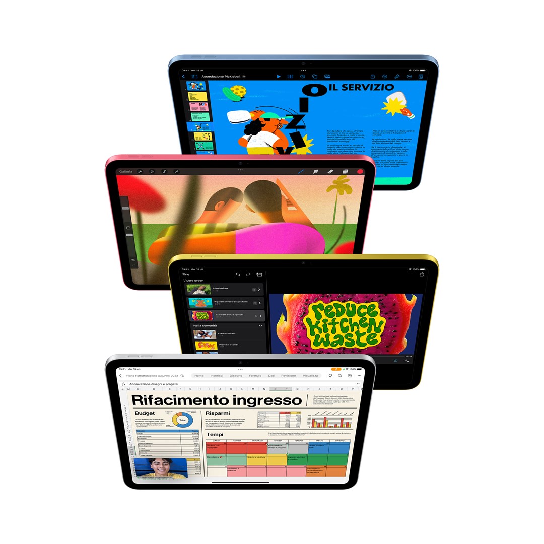 Tablet APPLE iPad 10 2022 (10.9", WiFi, 64GB, Pink) - MCMC4HC/A-2