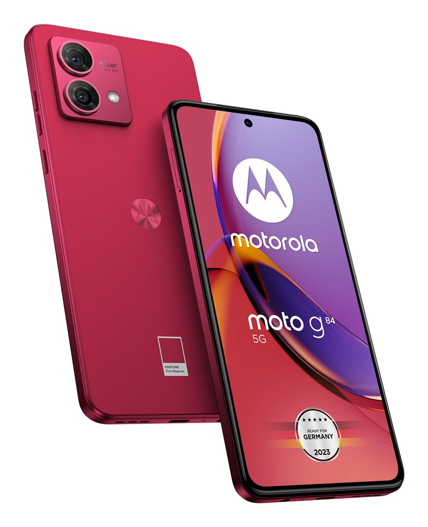Smartfon Motorola Moto G84 5G 8/256 Viva Magenta-0
