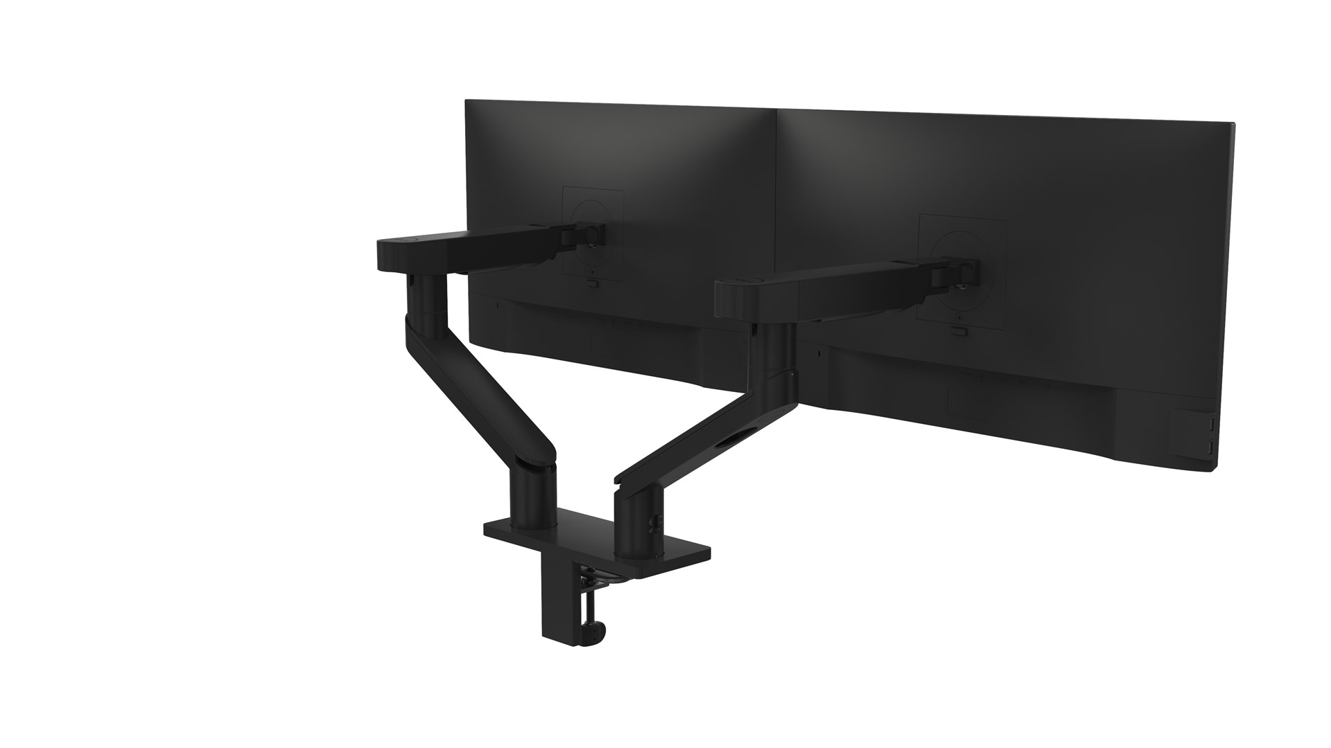 Držač monitora DELL Dual Monitor Arm MDA20 (podržava 2 monitora, crna boja)-16