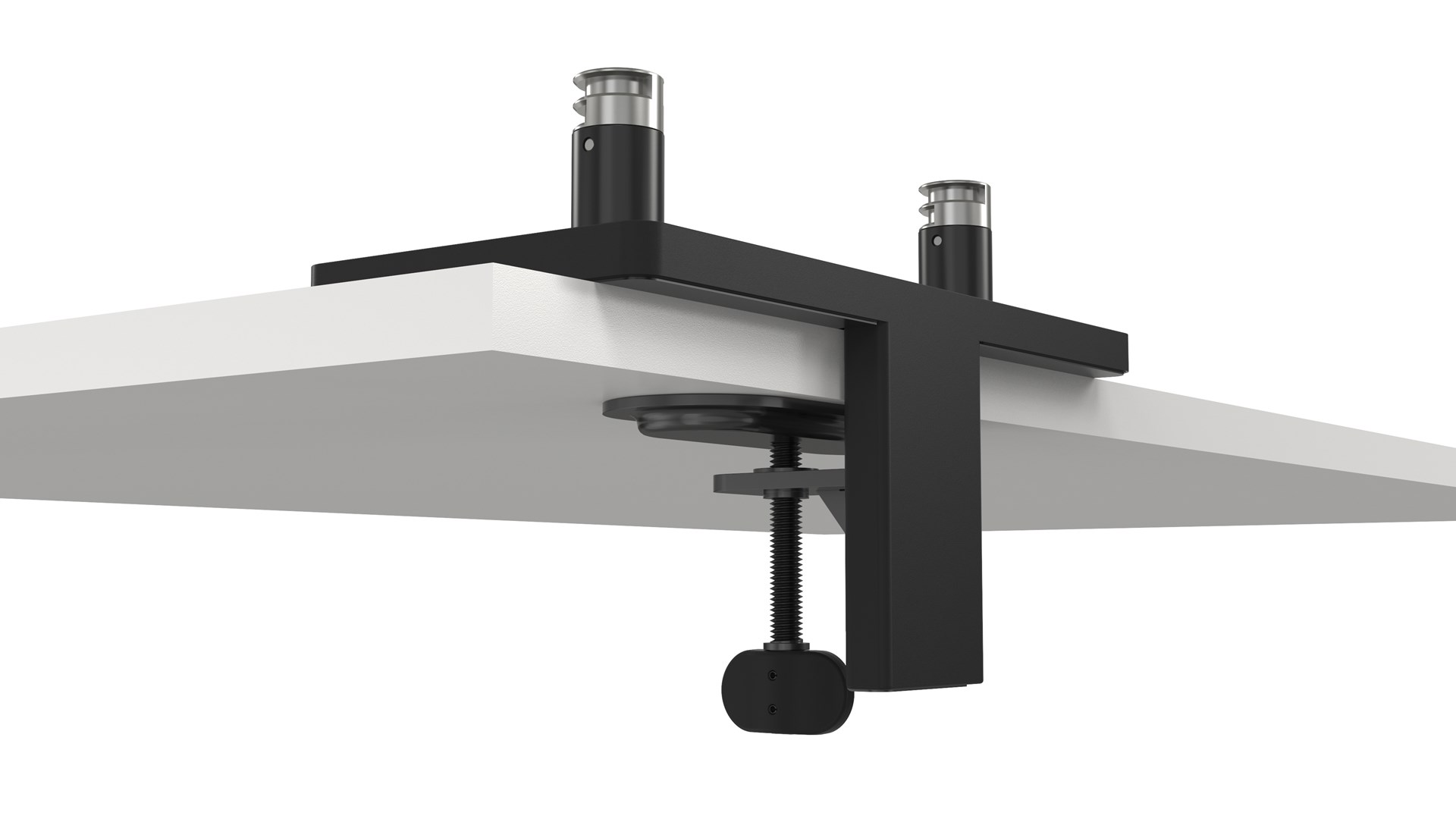 Držač monitora DELL Dual Monitor Arm MDA20 (podržava 2 monitora, crna boja)-9