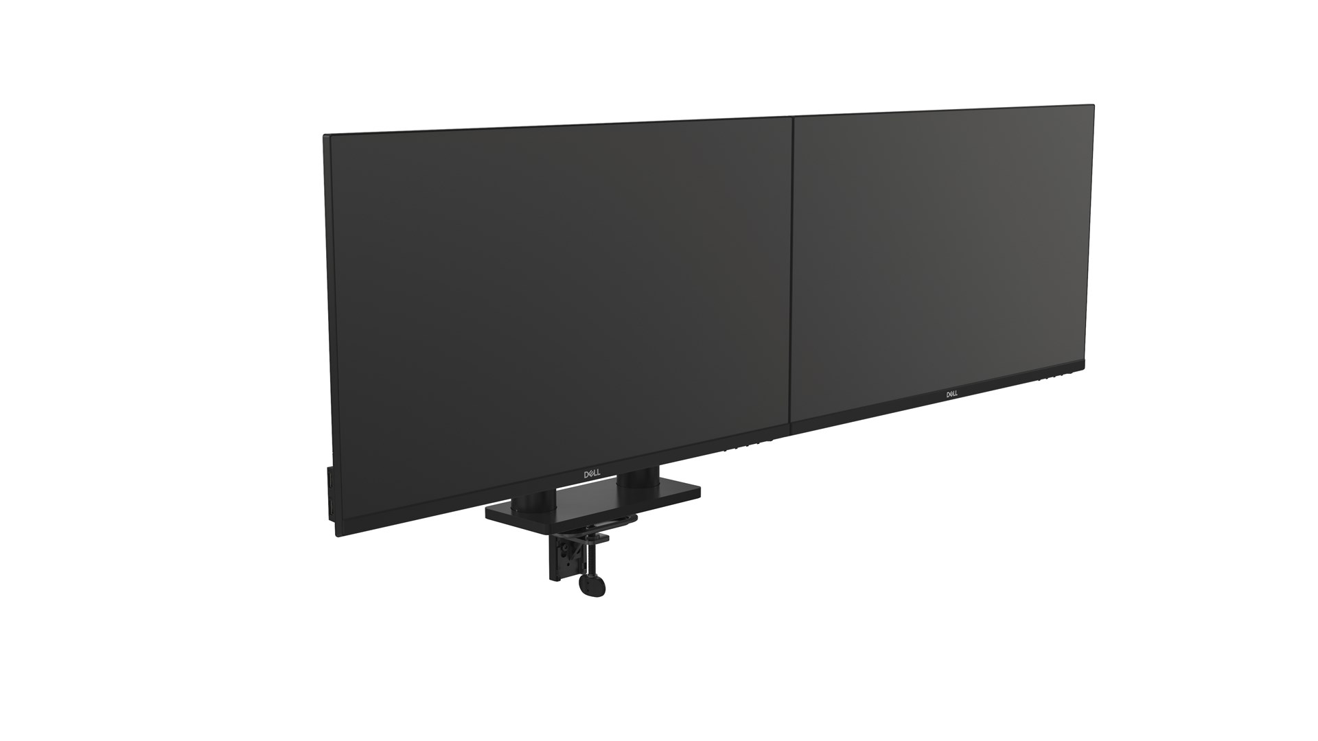 Držač monitora DELL Dual Monitor Arm MDA20 (podržava 2 monitora, crna boja)-5