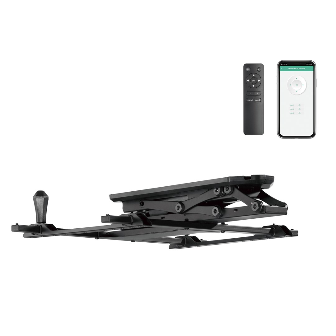 Maclean MC-880T Električni Stropni Nosač za TV 32"-70", 35kg, VESA 600x400, Tuya-1