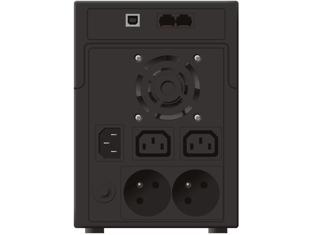 UPS uređaj POWERWALKER VI 2200 LCD/FR (dvostruka konverzija, online, 2.2 kVA, 1200 W, 4 AC utičnice)-2