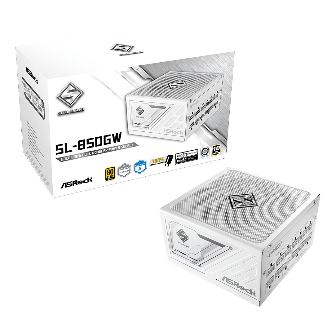 Napajanje ASROCK STEEL LEGEND 850W White 80 Plus Gold-5