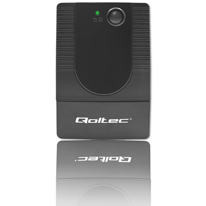 UPS QOLTEC 53773 Line-Interactive 0.85 kVA 480 W 1 AC outlet-0