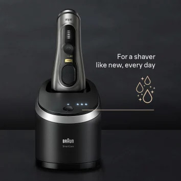 Brijač s trimerom BRAUN Series 9 Pro+ 9565cc (Metalik, Wet & Dry Foil)-5