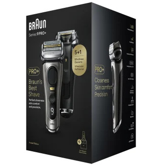 Brijač s trimerom BRAUN Series 9 Pro+ 9565cc (Metalik, Wet & Dry Foil)-7
