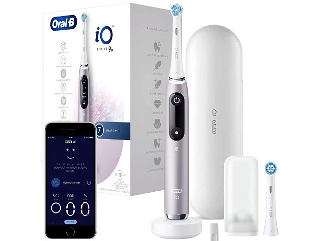 Električna zubna četkica ORAL-B iO Series 9 (rose quartz)-1