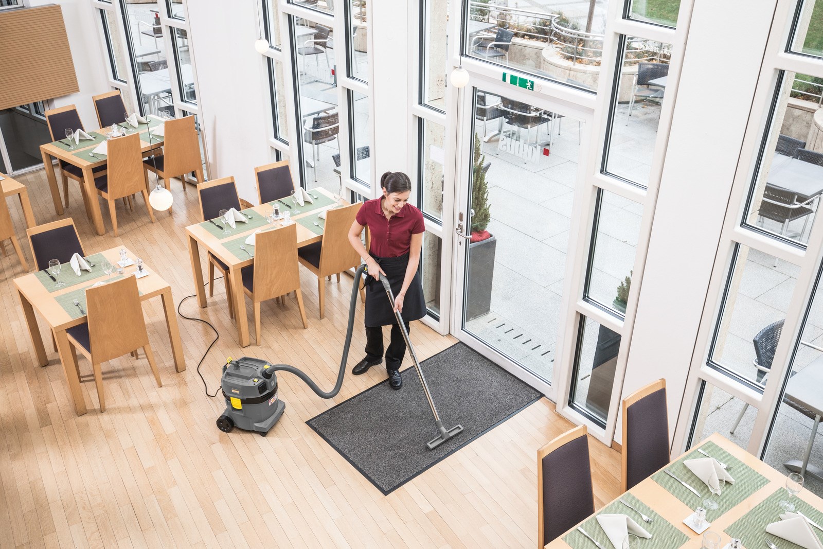 Kärcher NT 22/1 Ap Te L Black, Grey, Yellow 22 L 1300 W-1