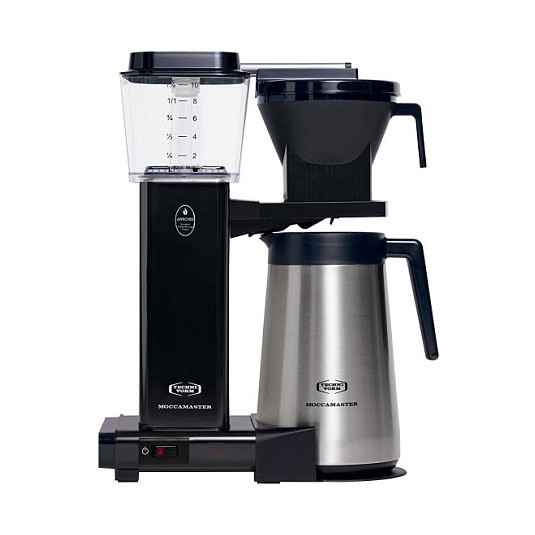 Aparat za kavu MOCCAMASTER KBGT 741 (1,25 l, 1520 W, s termokandrom, crni)