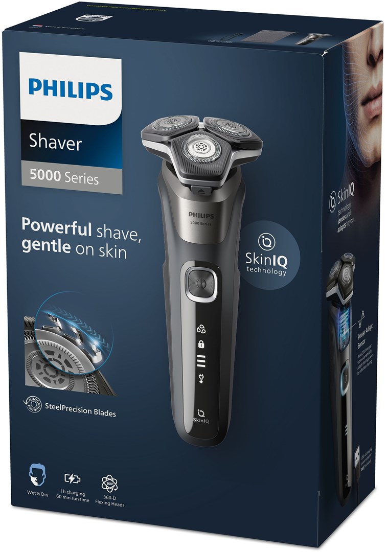 Philips SHAVER Series 5000 S5887/10 – Wet & Dry električni brijač + mekana torbica-3