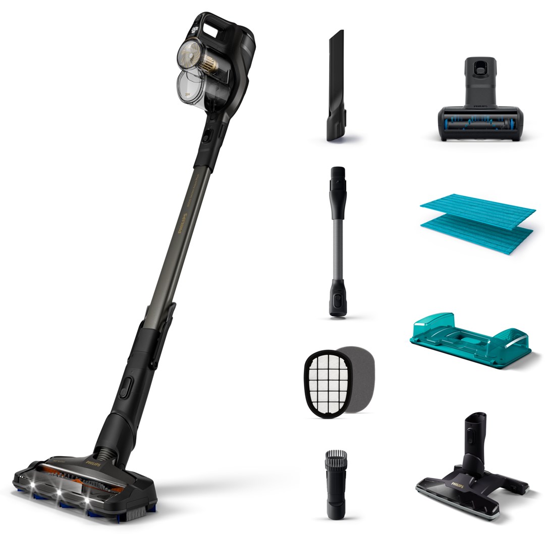 Philips 8000 Series Aqua Plus XC8349/01 Cordless Vacuum-0