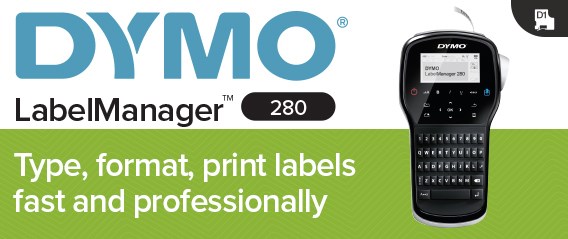 DYMO LabelManager 280 label printer Thermal transfer D1 QWERTY-14