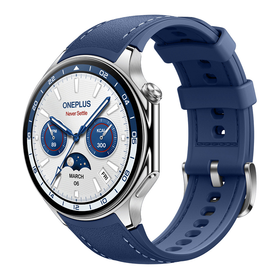 Pametni sat ONEPLUS Watch 2 (1.43", amoled, nordic blue, wi-fi, gps)-1