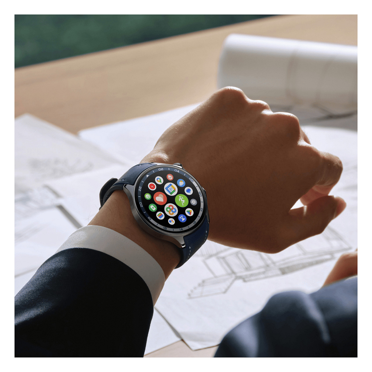 Pametni sat ONEPLUS Watch 2 (1.43", amoled, nordic blue, wi-fi, gps)-4