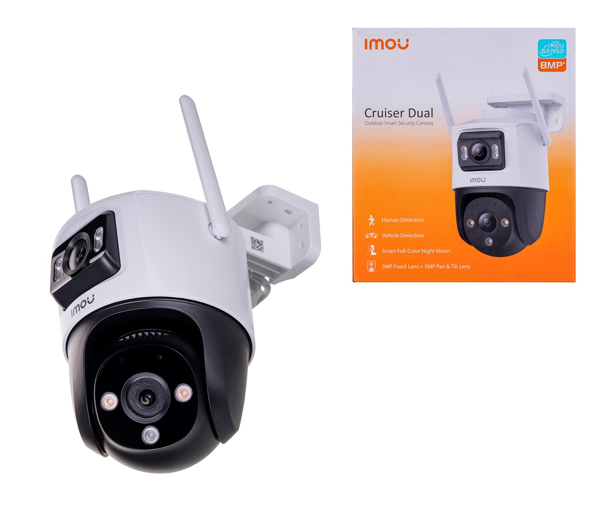 Kam. IP Imou Cruiser Dual 3MP IPC-S7XP-8M0WED-0360B-10