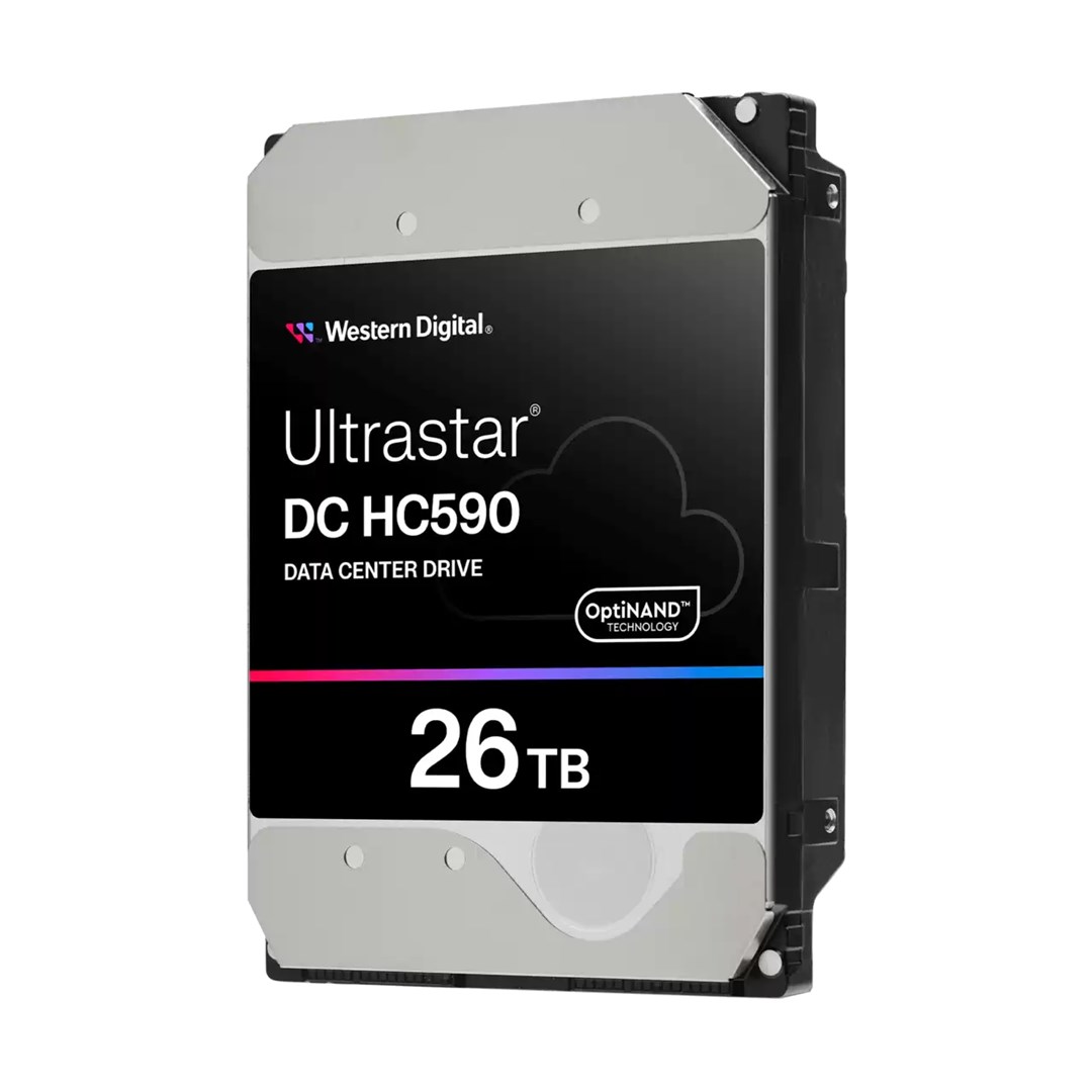 HDD WESTERN DIGITAL Ultrastar 24TB 3,5" SAS 0F59373 (24 TB, 7200 RPM, 12 Gbit/s, SAS, MTBF 600000 h)
