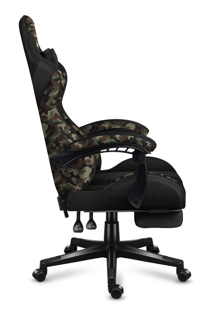 Gaming stolica HUZARO FORCE 4.7 CAMO MESH (sjedište od mrežice, kamuflažna boja)-6