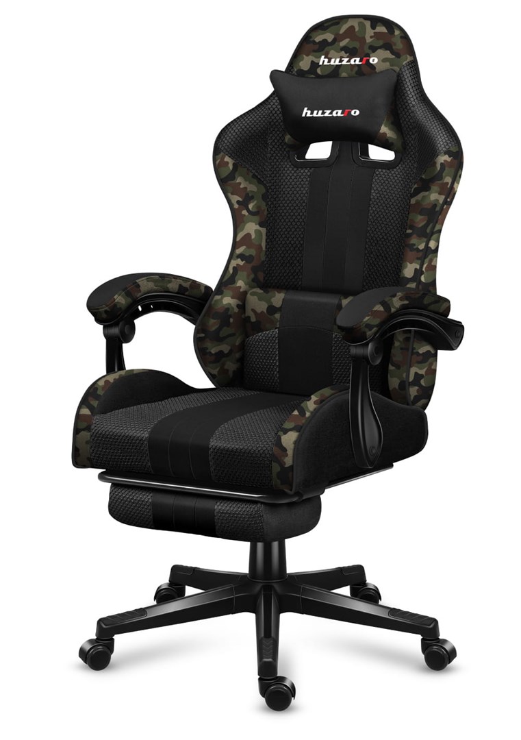 Gaming stolica HUZARO FORCE 4.7 CAMO MESH (sjedište od mrežice, kamuflažna boja)-5