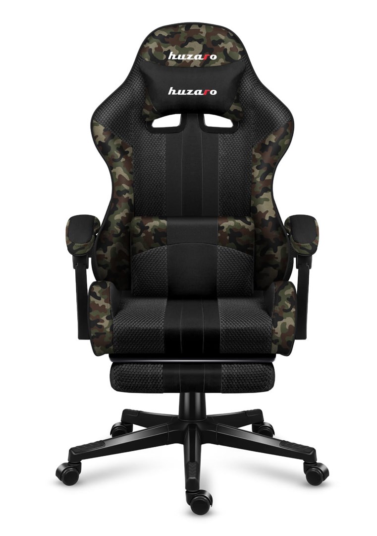 Gaming stolica HUZARO FORCE 4.7 CAMO MESH (sjedište od mrežice, kamuflažna boja)-1