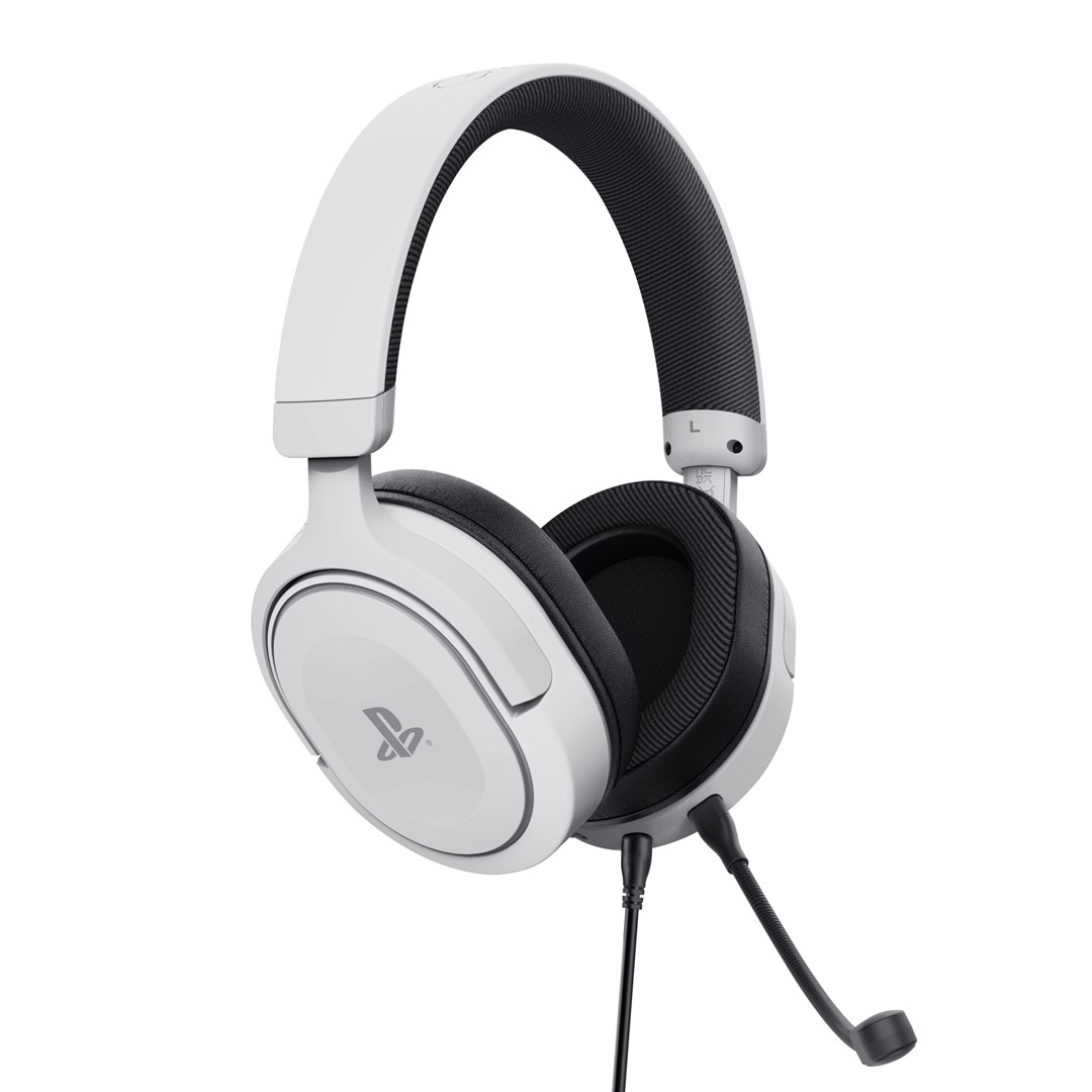 Gaming slušalice TRUST GXT 498 Forta crno-bijele-1
