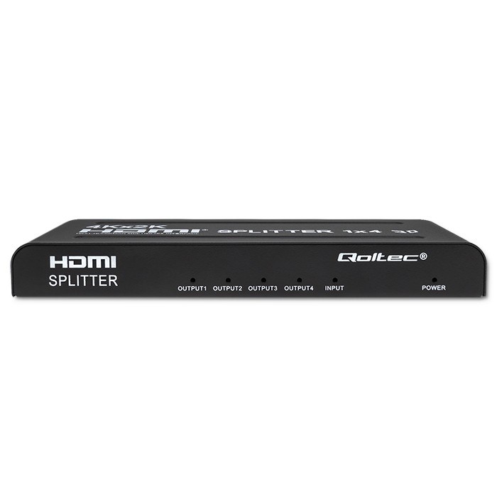 HDMI Splitter QOLTEC 51798 Active 4 x HDMI 4K x 2K-2