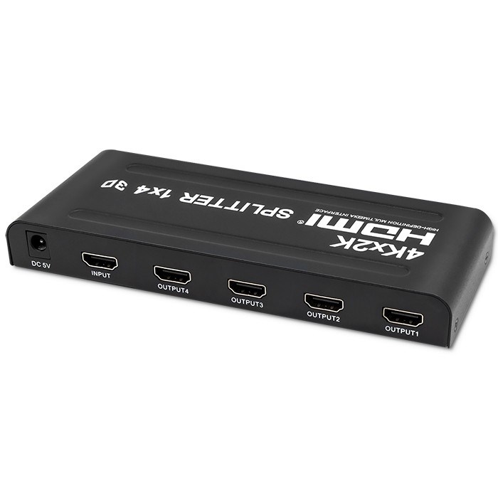 HDMI Splitter QOLTEC 51798 Active 4 x HDMI 4K x 2K-3