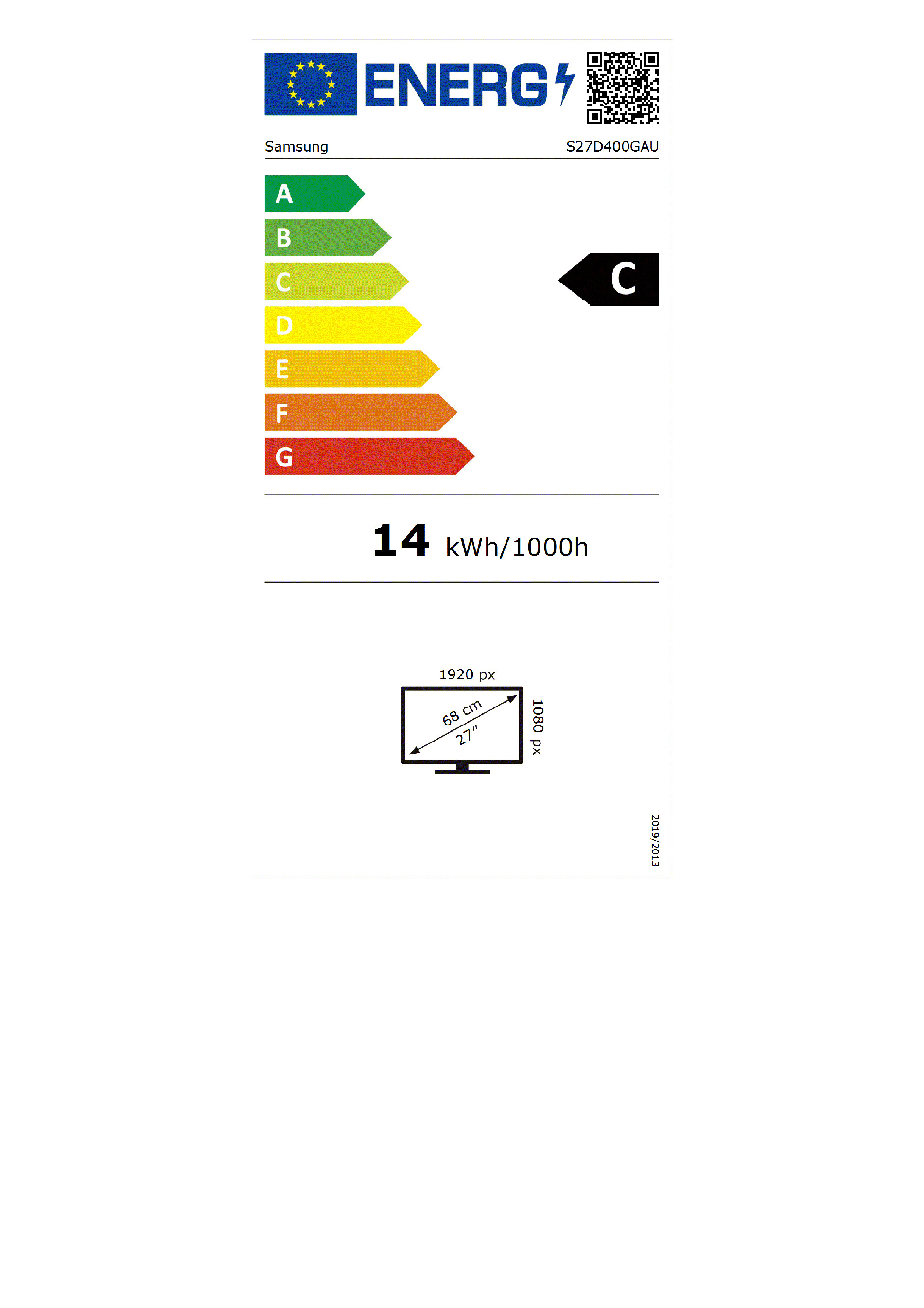 Monitor SAMSUNG S40GD (27" IPS, 75Hz, 1920x1080 FHD) crni-18