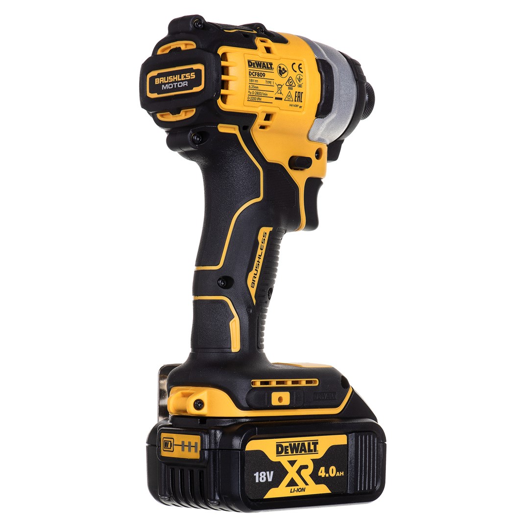 Set alata DEWALT DCK2062M2T (DCD709+DCF809, 18V, 2x4.0Ah)-17