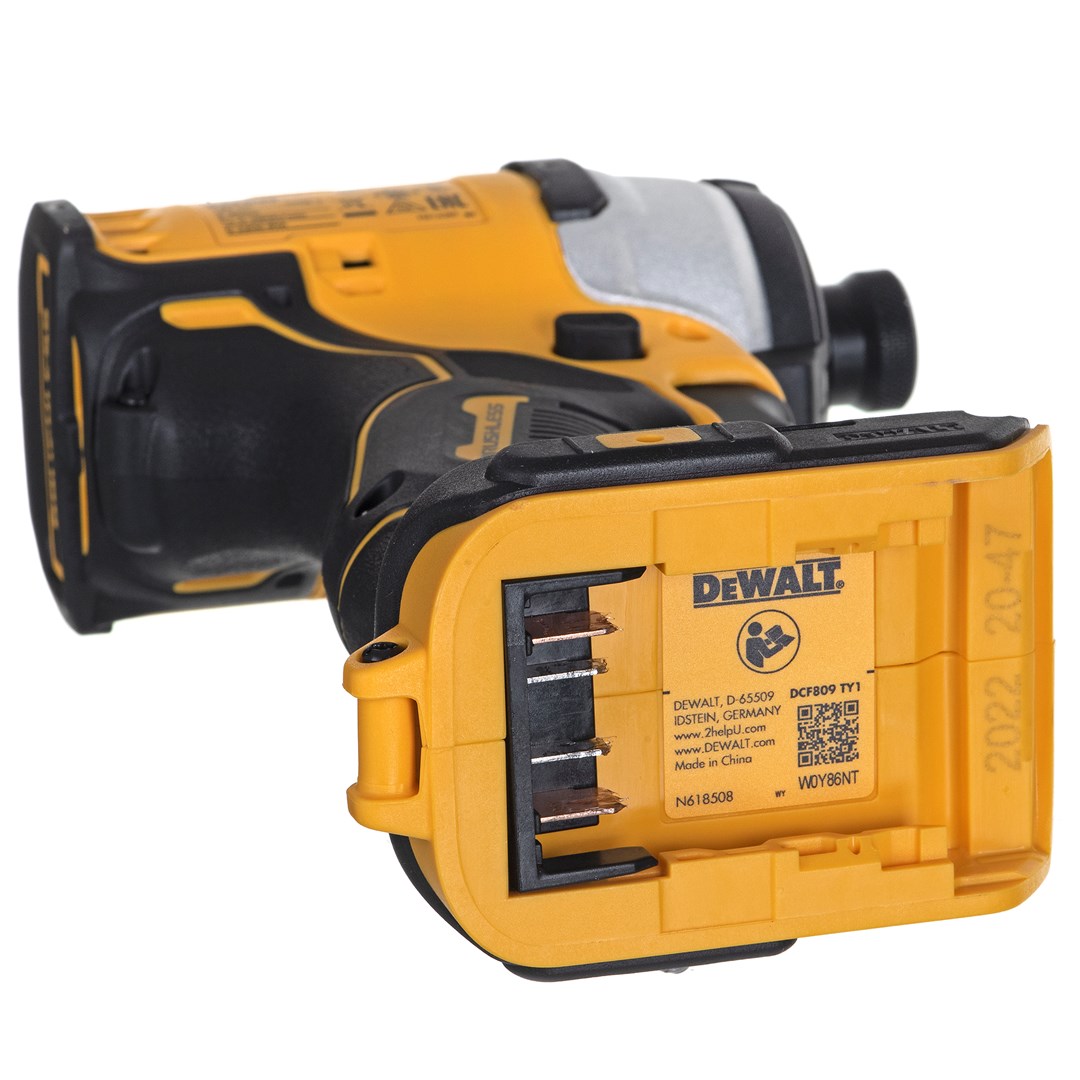 Set alata DEWALT DCK2062M2T (DCD709+DCF809, 18V, 2x4.0Ah)-3