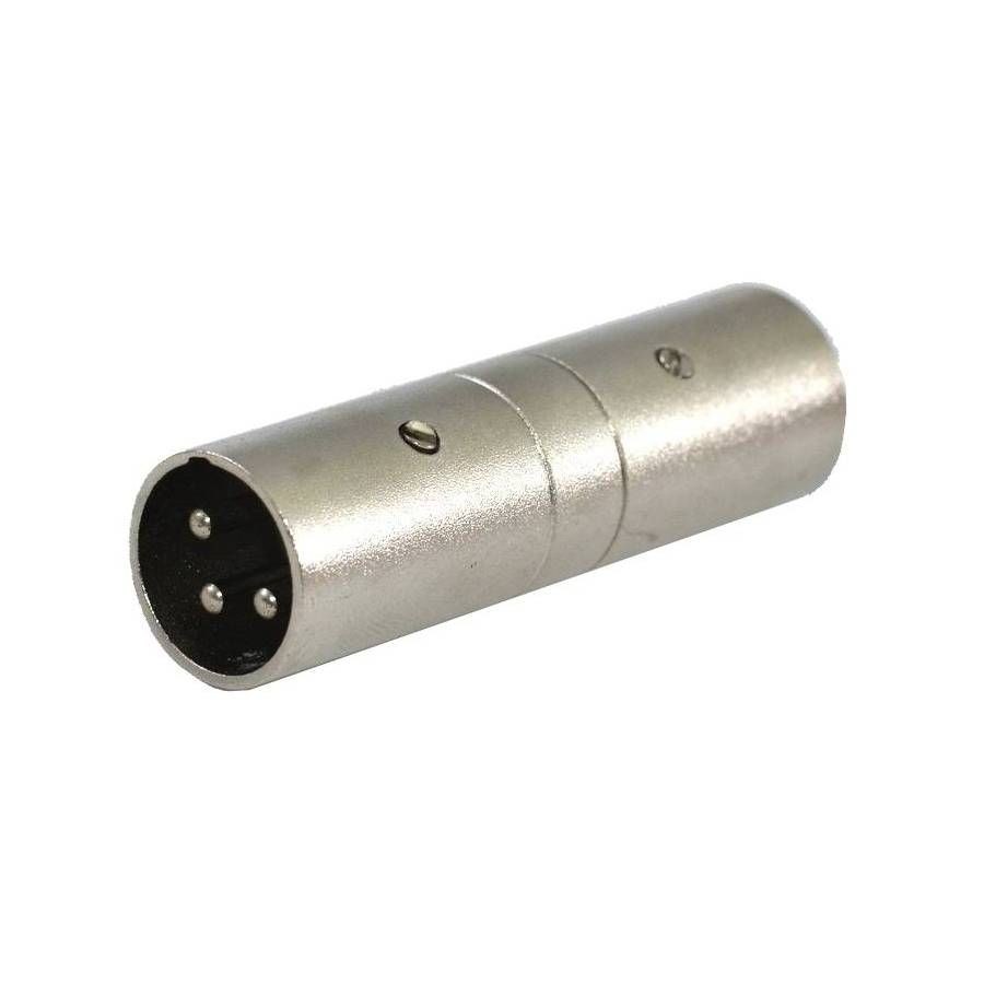 SSQ HA13 SS-1853 Adapter, XLR muški na XLR muški, Chrome-0