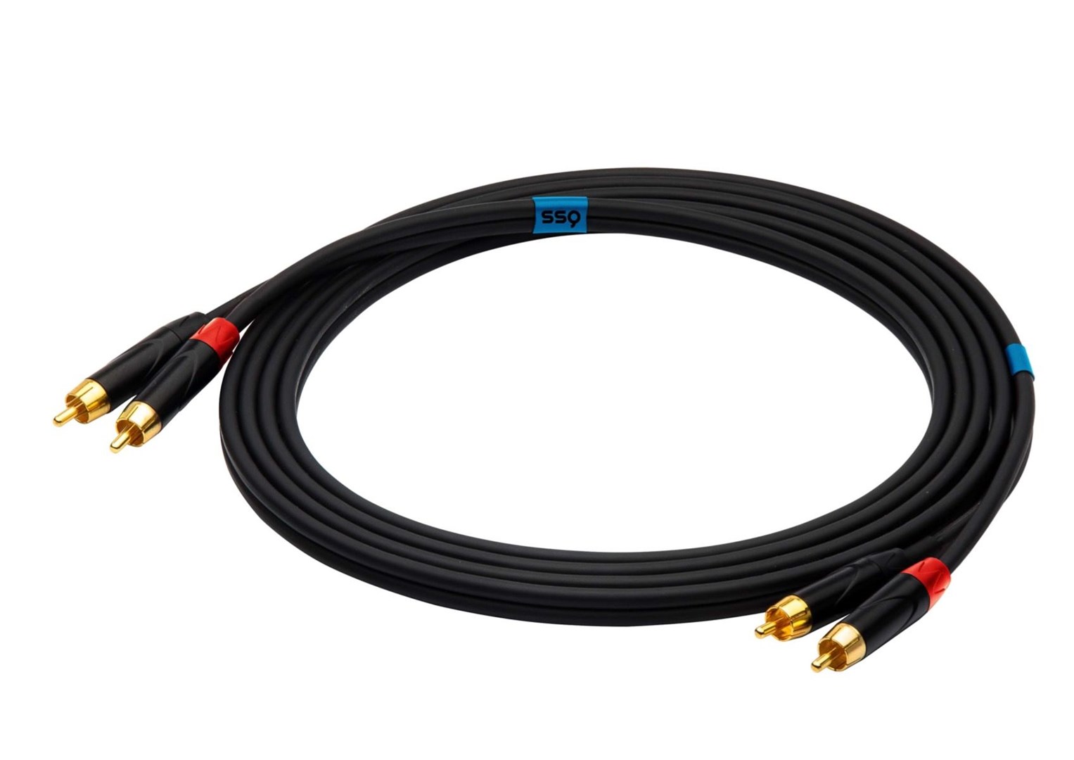 Kabel SSQ RCARCA3 (2x RCA, 2x RCA, 3 m) crni-1