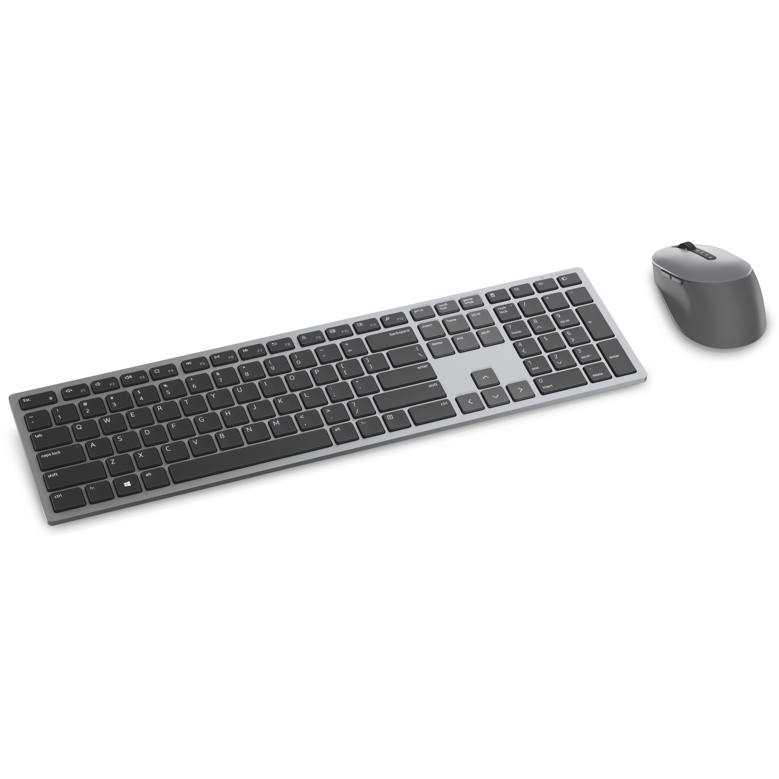 Tipkovnica DELL KM7321W RF bežični + Bluetooth QWERTY US International sivi, titan – internacionalna non HR tipkovnica-31