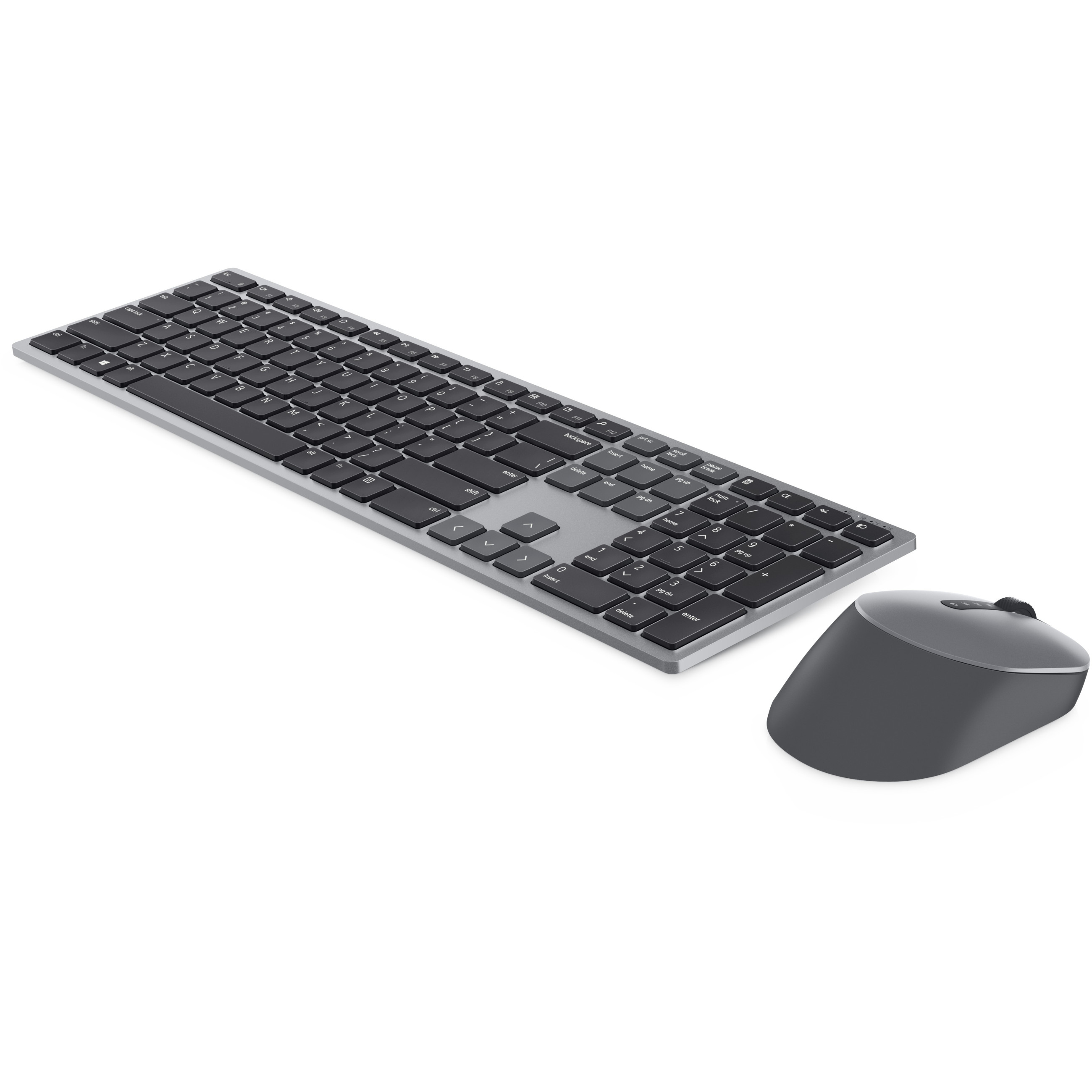 Tipkovnica DELL KM7321W RF bežični + Bluetooth QWERTY US International sivi, titan – internacionalna non HR tipkovnica-32