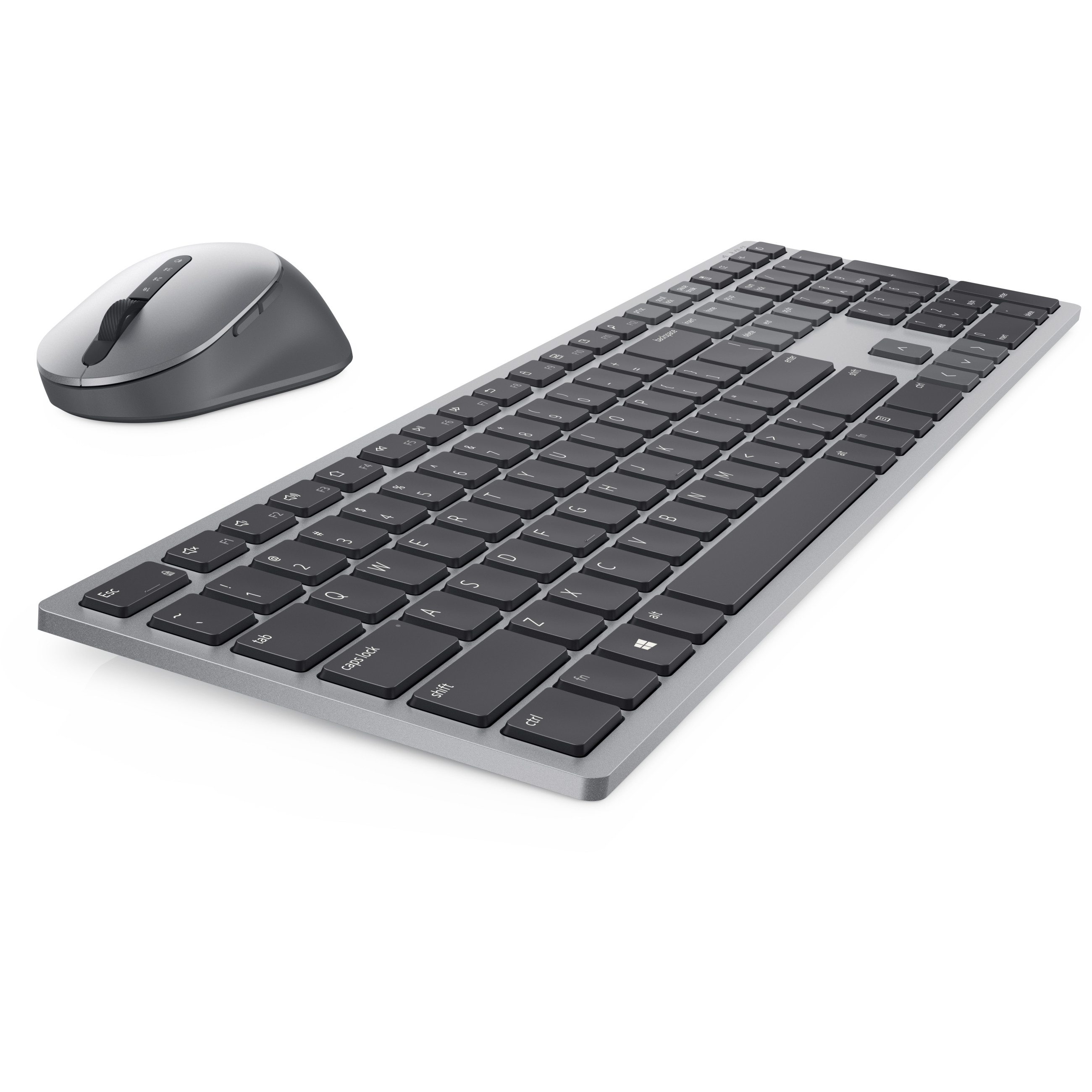 Tipkovnica DELL KM7321W RF bežični + Bluetooth QWERTY US International sivi, titan – internacionalna non HR tipkovnica-34