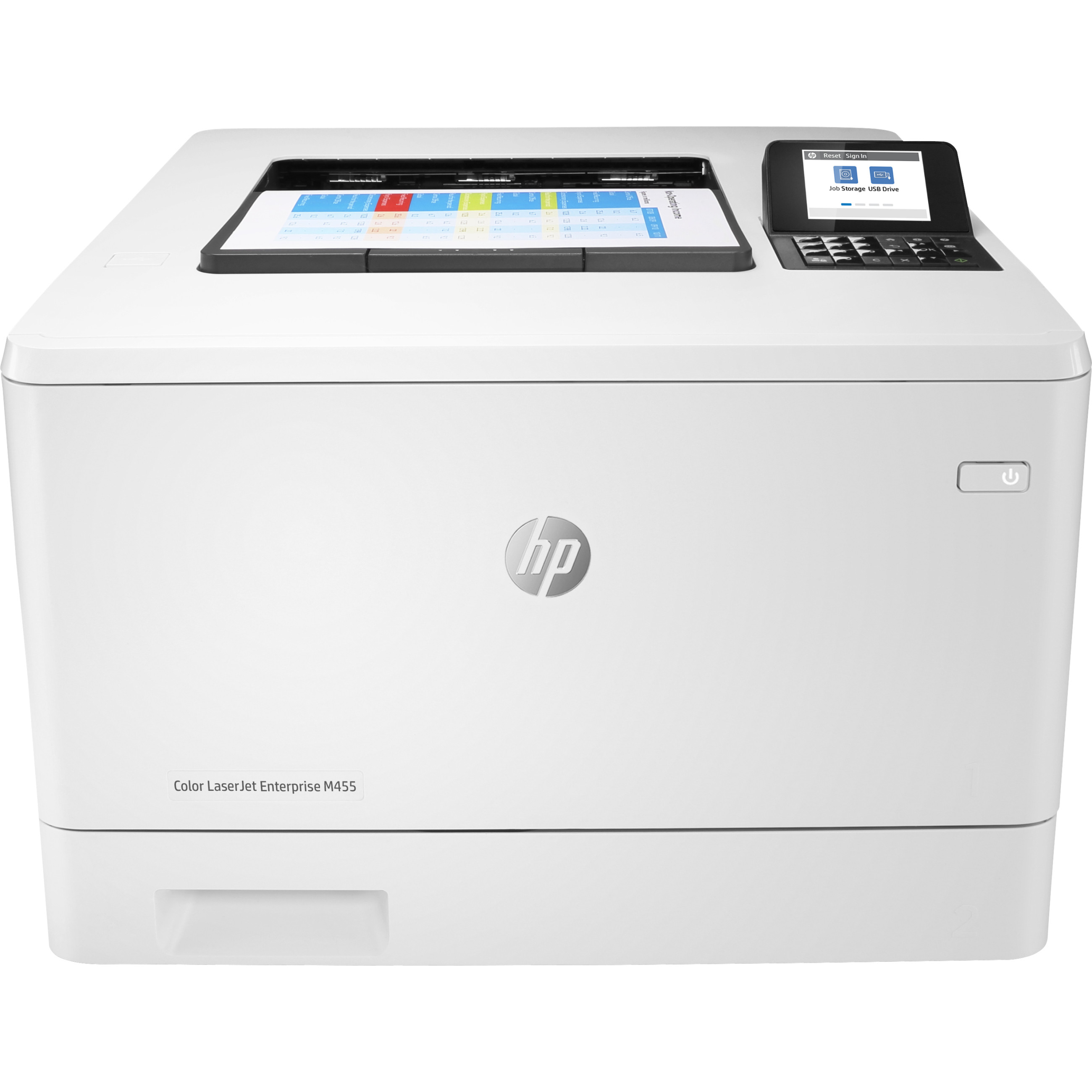 HP Color LaserJet Enterprise M455dn (Maksimalni mjesečni ciklus 55000 stranica, Rezolucija 600 x 600 DPI, Wi-Fi Direct, Ethernet LAN, LCD zaslon)-0