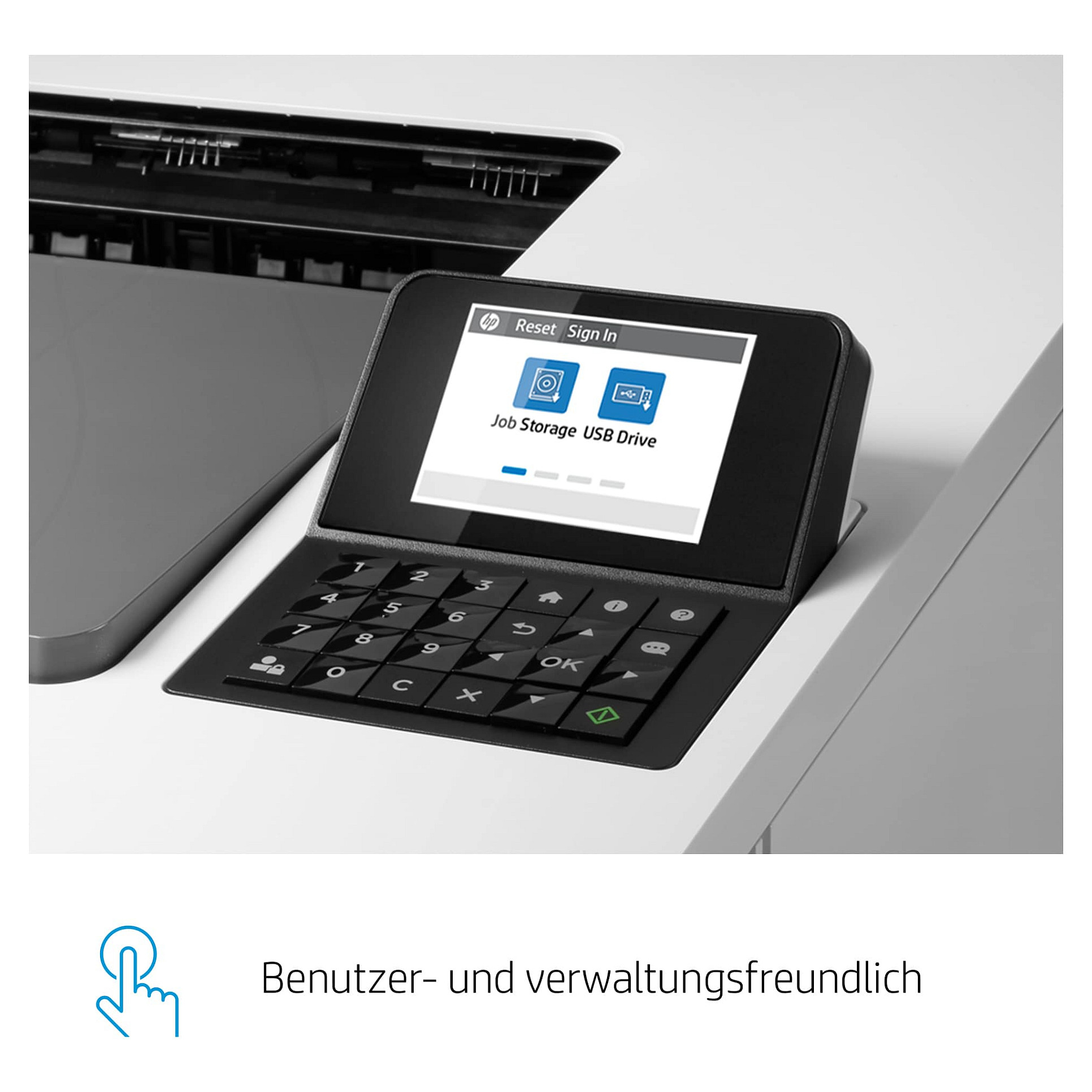 HP Color LaserJet Enterprise M455dn (Maksimalni mjesečni ciklus 55000 stranica, Rezolucija 600 x 600 DPI, Wi-Fi Direct, Ethernet LAN, LCD zaslon)-7