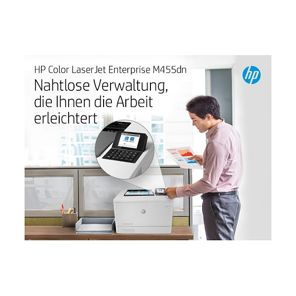 HP Color LaserJet Enterprise M455dn (Maksimalni mjesečni ciklus 55000 stranica, Rezolucija 600 x 600 DPI, Wi-Fi Direct, Ethernet LAN, LCD zaslon)-10