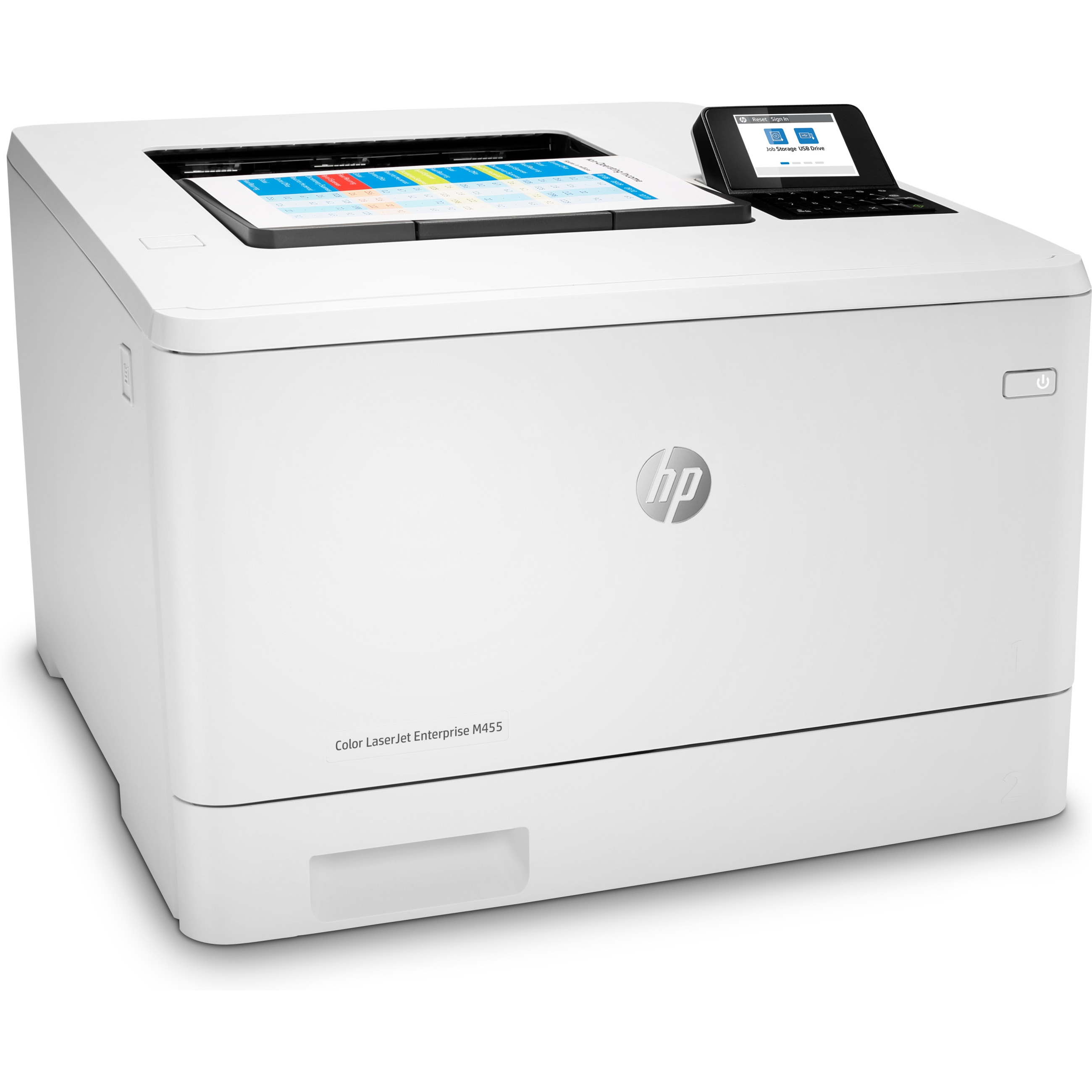 HP Color LaserJet Enterprise M455dn (Maksimalni mjesečni ciklus 55000 stranica, Rezolucija 600 x 600 DPI, Wi-Fi Direct, Ethernet LAN, LCD zaslon)-2