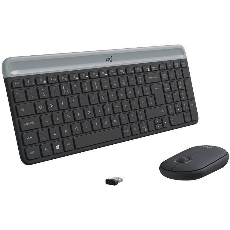 Set tipkovnice i miša LOGITECH MK470 Slim Combo – internacionalna non HR tipkovnica-0