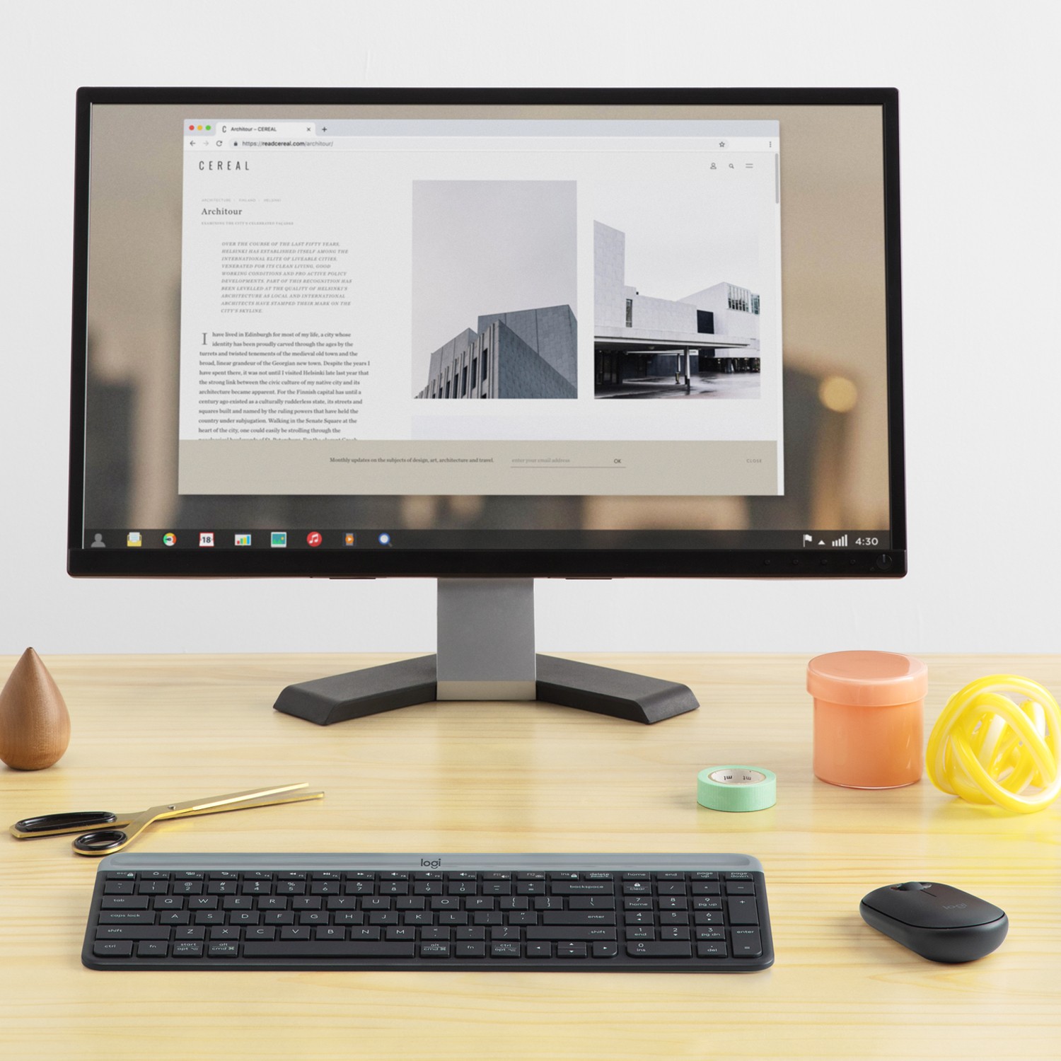 Set tipkovnice i miša LOGITECH MK470 Slim Combo – internacionalna non HR tipkovnica-3