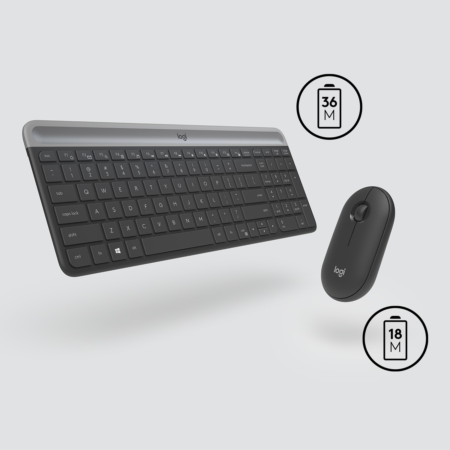 Set tipkovnice i miša LOGITECH MK470 Slim Combo – internacionalna non HR tipkovnica-4