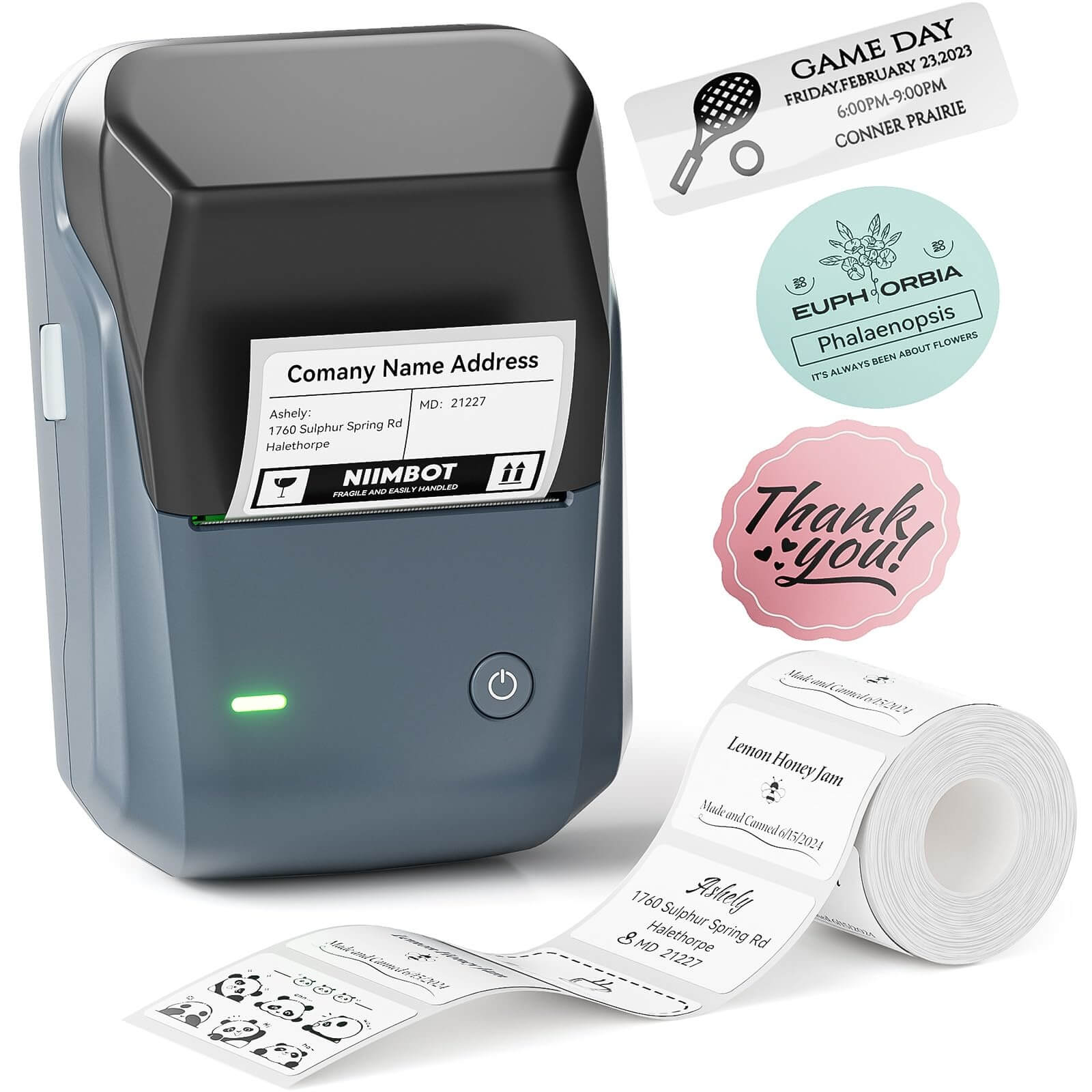 Printer naljepnica NIIMBOT B1 space blue, Bluetooth-1