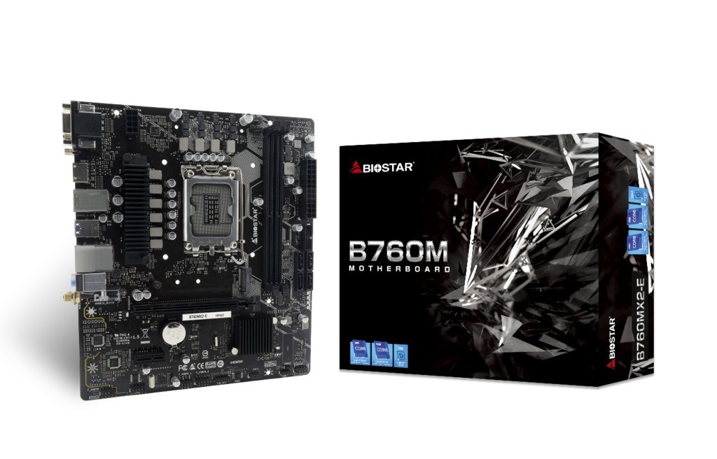 Matična ploča BIOSTAR B760MX2-E D4 (Intel B760, LGA 1700, micro ATX)-0