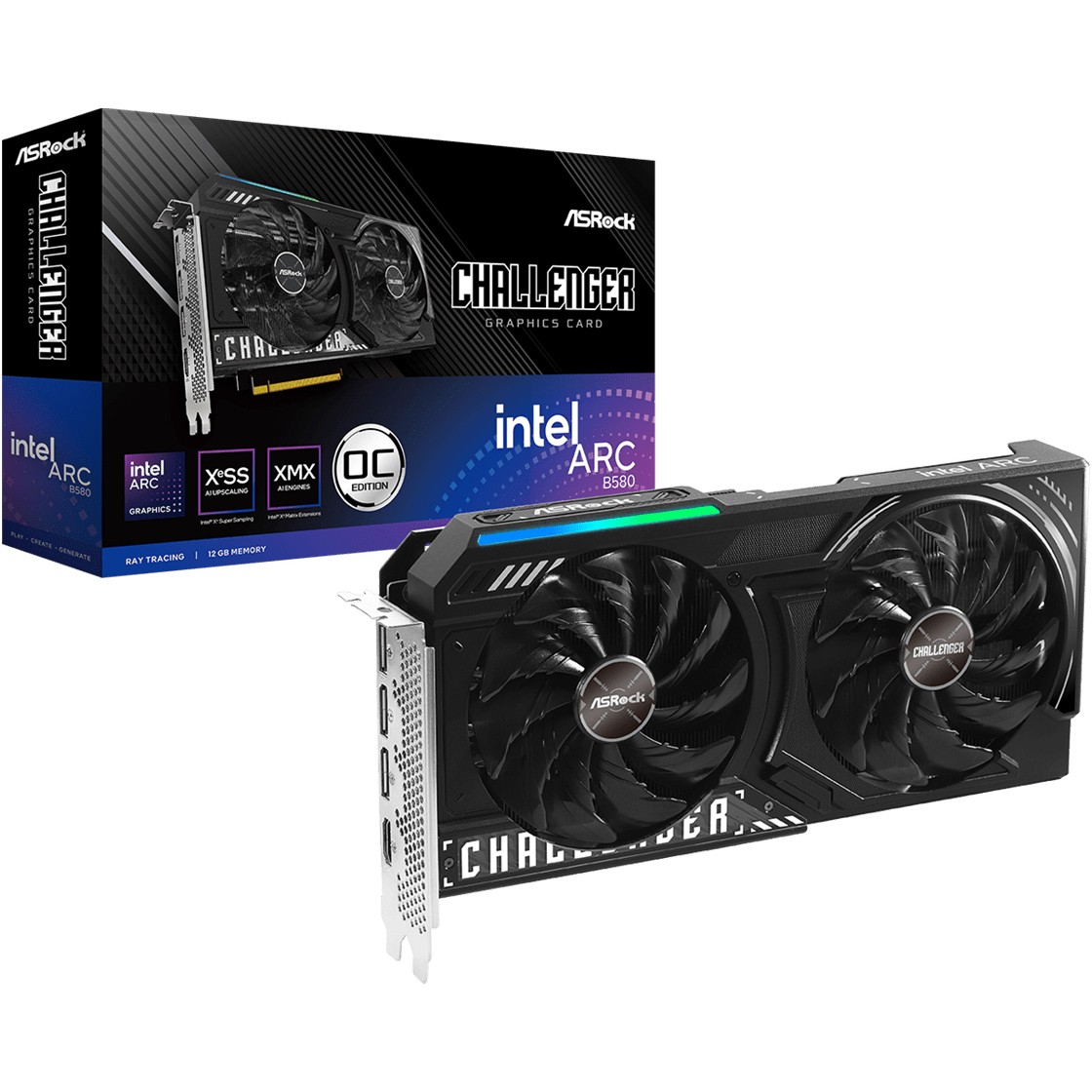 Grafička karta ASROCK Intel ARC B580 CL 12GO-0