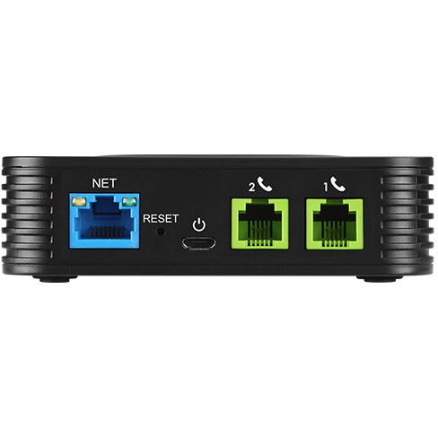 Branka VOIP GRANDSTREAM HT HT802v2 (2 RJ-11 porta, 1 RJ-45 port, ADSL, G.729A, G.726, G.711, iLBC, T.38)-2