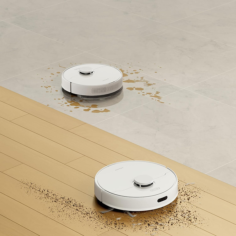 Robot usisavač DREAME D9 Max Gen 2 (6000 Pa, LiDAR, mokro i suho, do 285 min, bijela boja)-5