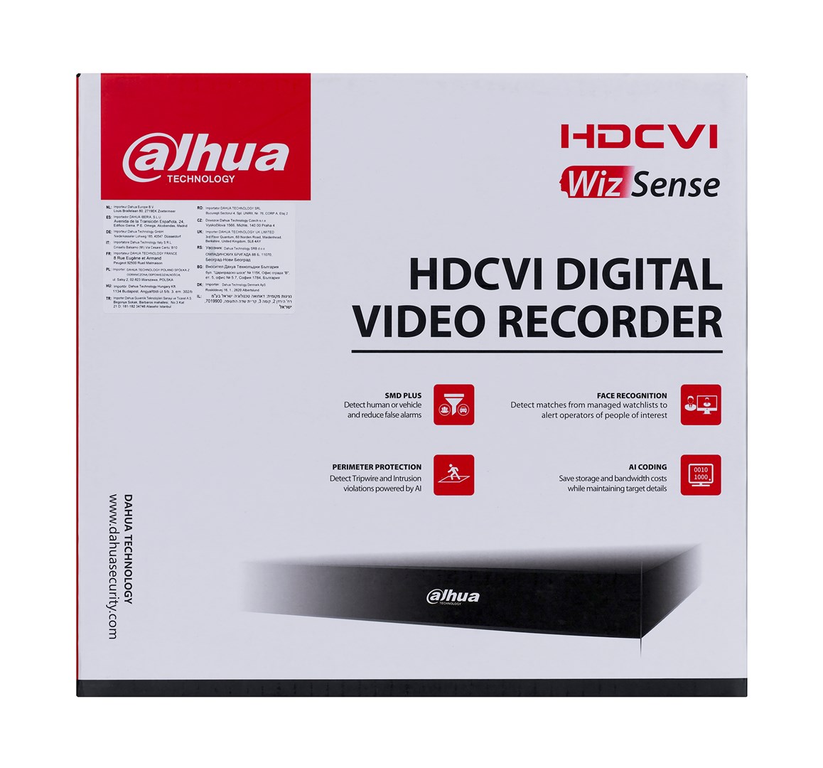 Dahua Technology XVR5104HS-I3 digital video recorder (DVR) Black-14